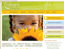 Tablet Screenshot of integrismarketing.com